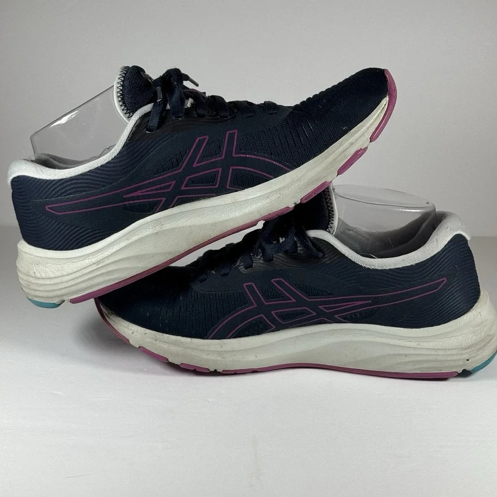 ASICS Women's Gel-Pulse 12 Running Shoe Size 8.5 French Blue Digital Grape‎ W267